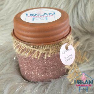 🚜🍒 Appletini Urban Farmhouse Boutique Glitter Candle